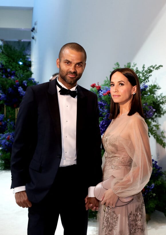 Tony Parker et sa femme Axelle - Arrivées des people au 71 ème gala de la Croix-Rouge Monégasque à Monaco le 26 juillet 2019. © Dominique Jacovides/Bestimage 