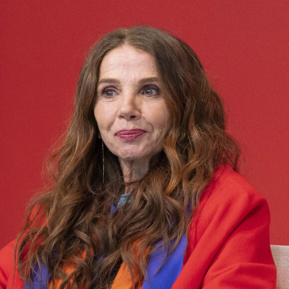 Victoria Abril anime une MasterClass en marge de la cérémonie du prix Feroz du cinéma espagnol à Madrid. © Oscar Fuentes-SOPA / Zuma Press / Bestimage