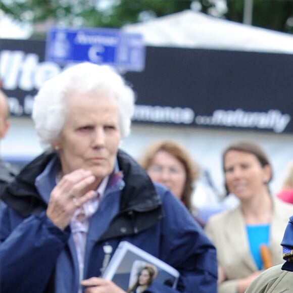 Elizabeth II à Windsor pour une course hippique. Le 15 mai 2009