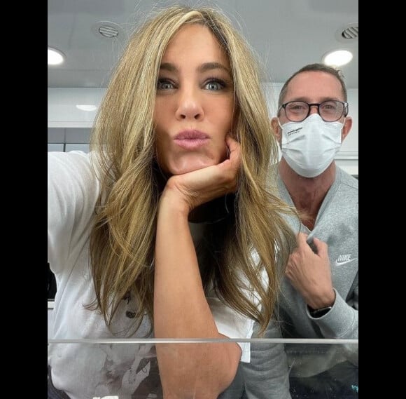 Jennifer Aniston sur Instagram. Le 26 janvier 2021.