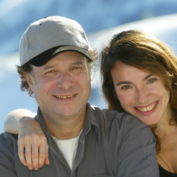 Archives - Daniel Russo et Isabel Otero lors du Festival International du Film de Télévision de Luchon, le 5 février 2004. © Frédéric Piau/Bestimage