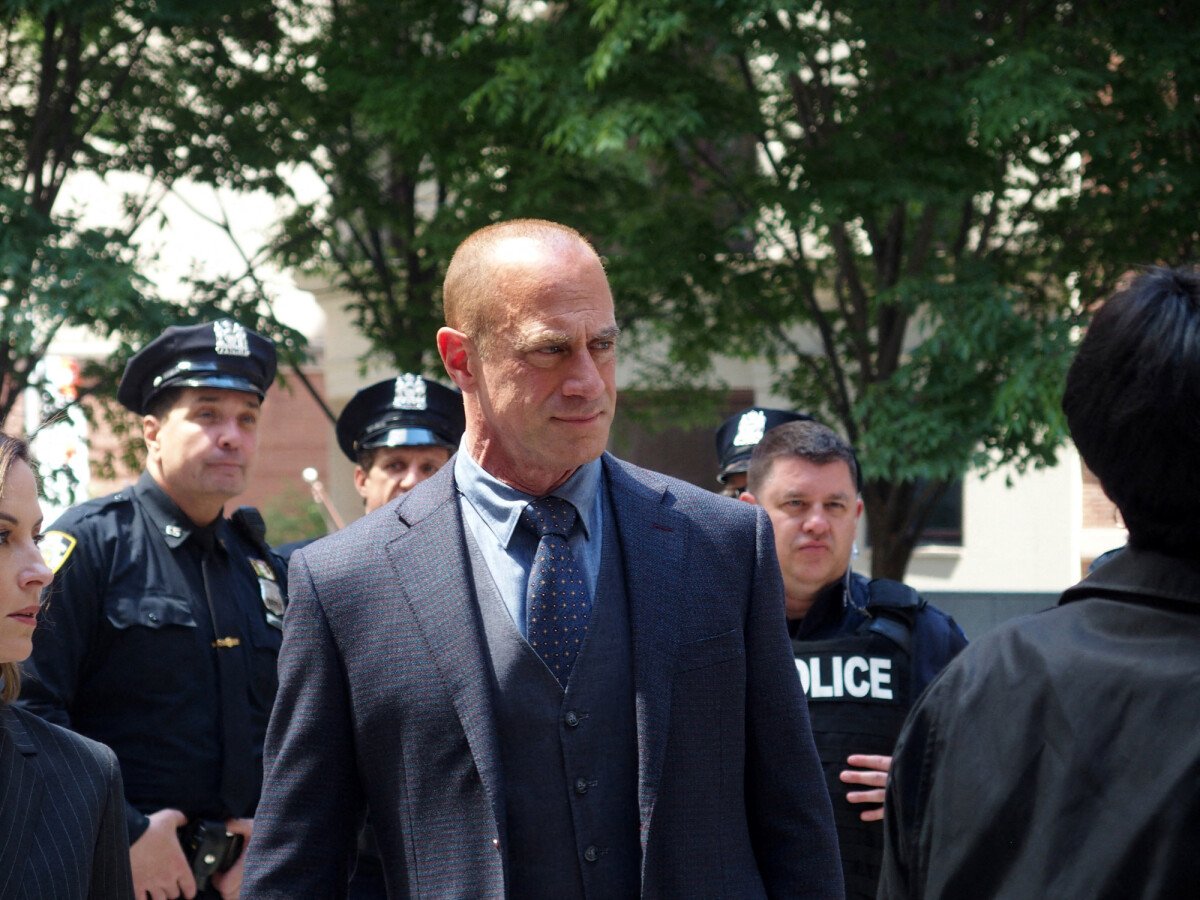 Photo : Christopher Meloni tourne la série 