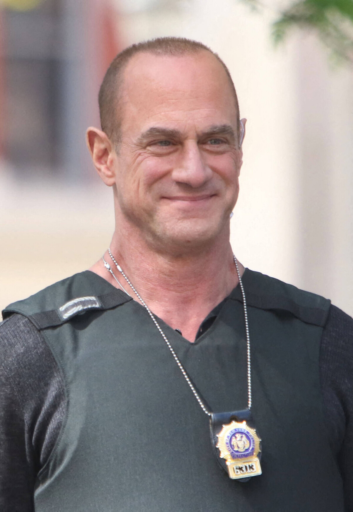 Photo : Christopher Meloni sur le tournage de la série 