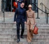 Kate Bosworth et son mari Michael Polish arrivent au défilé de mode prêt-à-porter "Chloé" automne-hiver 2020/2021 lors de la semaine de la mode à Paris, France, le 27 février 2020. © Veeren-Clovix/Bestimage