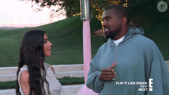 Kim Kardashian et Kanye West à Los Angeles. Le 8 septembre 2019.
