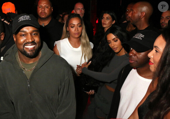 Kanye West, Kim Kardashian, La La Anthony - Soirée pour célébrer la sortie de l'album KTSE de Teyana Taylor a Los Angeles, le 21 juin 2018.