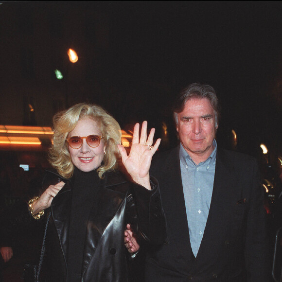 Sylvie Vartan et Tony Scotti - Première du film "La planète au trésor".