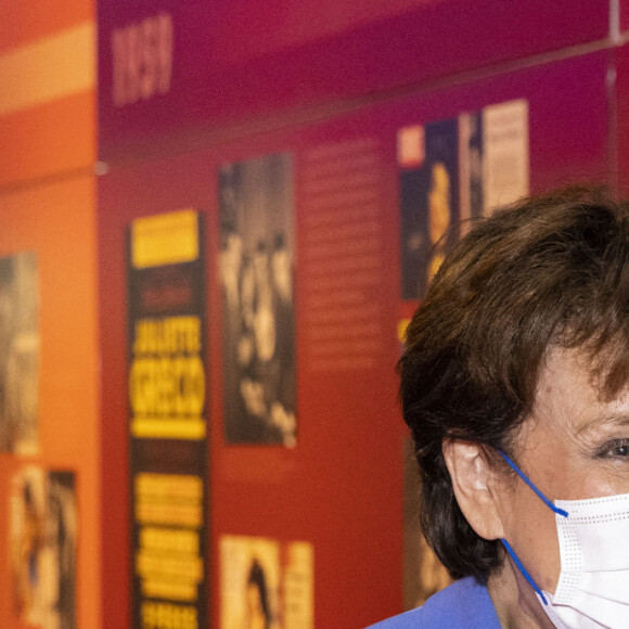 Roselyne Bachelot (ministre de la Culture) - Exposition Juliette Gréco à Saint-Tropez le 31 juillet 2021. © Cyril Bruneau/Festival de Ramatuelle/Bestimage
