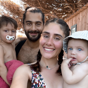 Jesta Hillmann a eu deux enfants avec son mari Benoît Assadi, Juliann et Adriann - Instagram