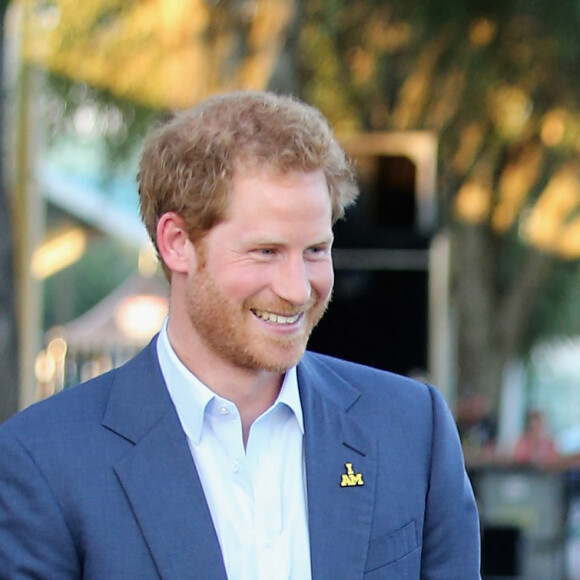 Le prince Harry et Michelle Obama - Cérémonie d'ouverture des Invictus Games à Orlando. Le 8 mai 2016