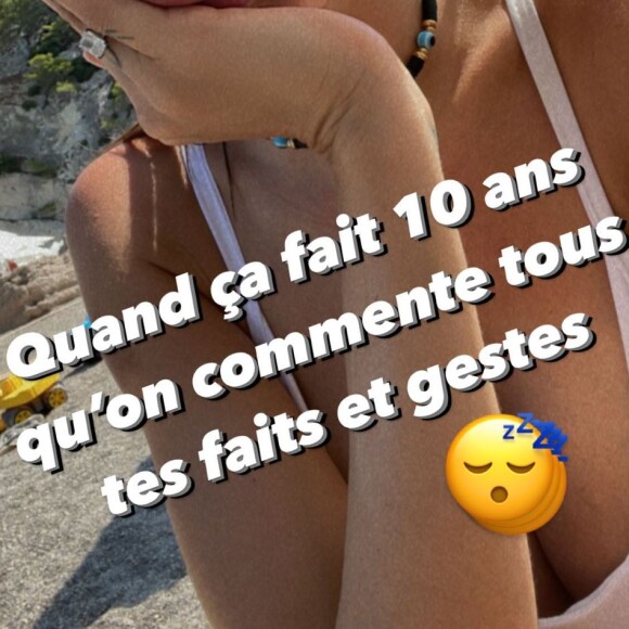 Nabilla Vergara, fatiguée d'être constamment critiquée.