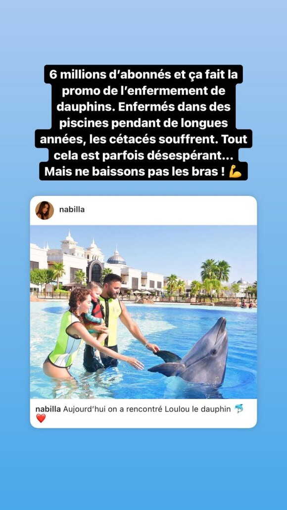 Hugo Clément a violemment critiqué Nabilla pour sa sortie dans un parc aquatique.