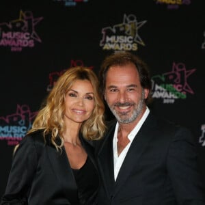 Ingrid Chauvin et son ex-mari Thierry Peythieu - 21ème édition des NRJ Music Awards au Palais des festivals à Cannes le 9 novembre 2019. © Dominique Jacovides/Bestimage 