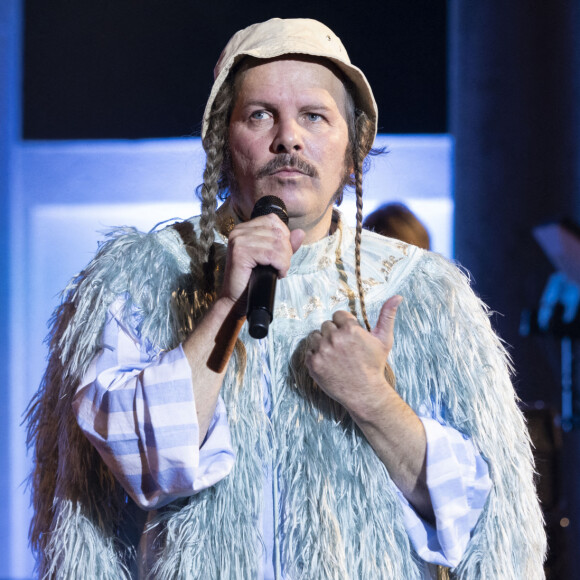 Exclusif - Philippe Katerine présente son nouvel album "Confessions" lors de son concert au Festival de Ramatuelle, le 1er août 2021. © Cyril Bruneau / Festival de Ramatuelle / Bestimage