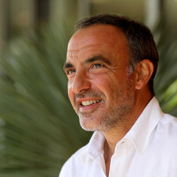 Nikos Aliagas au village des Internationaux de France de Roland Garros à Paris le 11 juin 2021. © Dominique Jacovides / Bestimage