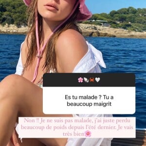 Camille Gottlieb sur Instagram, le 16 août 2021.