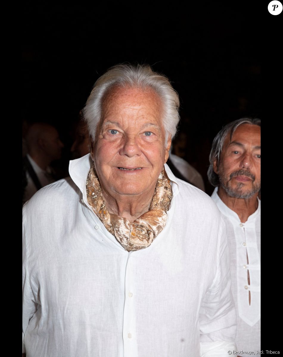 Massimo Gargia lors de la fête d'anniversaire de Massimo Gargia (81 ans) organisé par l'hôtel de Paris à Saint-Tropez, Côte d'Azur, France, le 20 août 2021. © Jack Tribeca/Bestimage