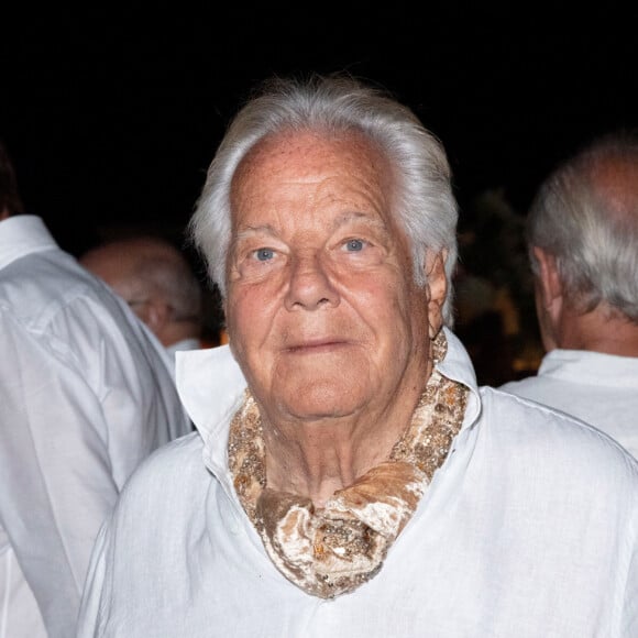 Massimo Gargia lors de la fête d'anniversaire de Massimo Gargia (81 ans) organisé par l'hôtel de Paris à Saint-Tropez, Côte d'Azur, France, le 20 août 2021. © Jack Tribeca/Bestimage 