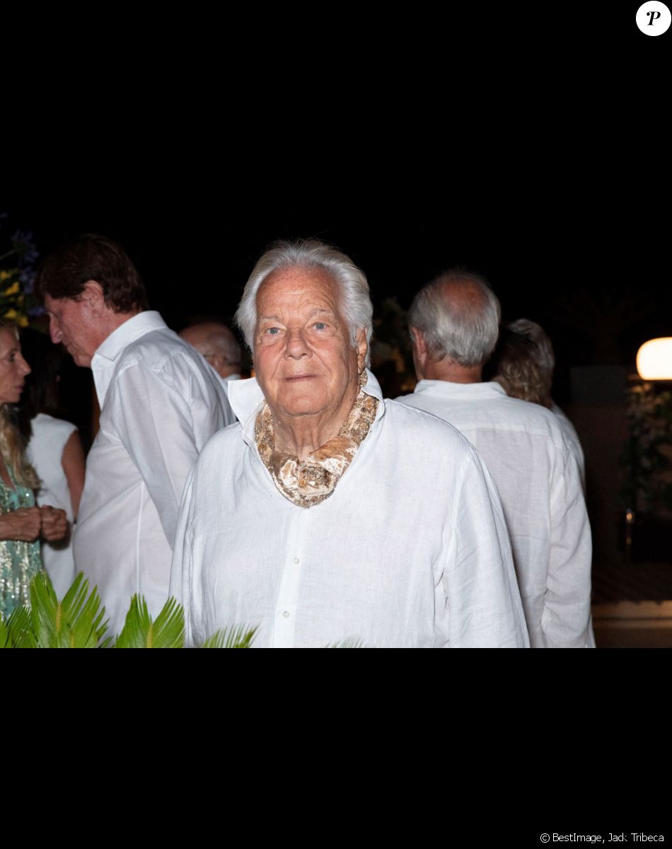 Massimo Gargia lors de la fête d'anniversaire de Massimo Gargia (81 ans) organisé par l'hôtel de Paris à Saint-Tropez, Côte d'Azur, France, le 20 août 2021. © Jack Tribeca/Bestimage