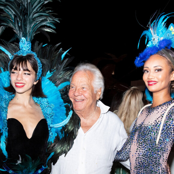 Massimo Gargia lors de la fête d'anniversaire de Massimo Gargia (81 ans) organisé par l'hôtel de Paris à Saint-Tropez, Côte d'Azur, France, le 20 août 2021. © Jack Tribeca/Bestimage 
