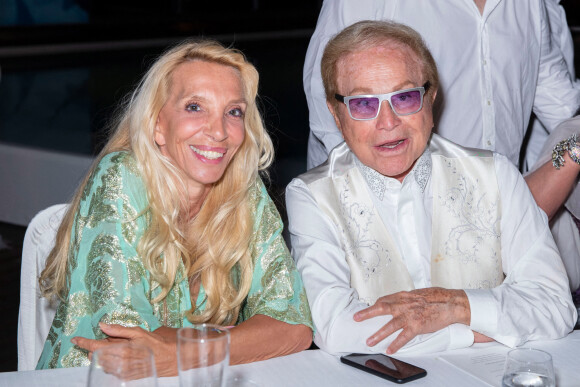 Sylvie Marshall, Orlando lors de la fête d'anniversaire de Massimo Gargia (81 ans) organisé par l'hôtel de Paris à Saint-Tropez, Côte d'Azur, France, le 20 août 2021. © Jack Tribeca/Bestimage 