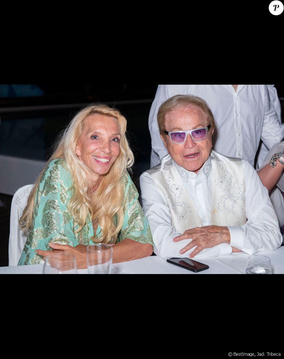 Sylvie Marshall, Orlando lors de la fête d'anniversaire de Massimo Gargia (81 ans) organisé par l'hôtel de Paris à Saint-Tropez, Côte d'Azur, France, le 20 août 2021. © Jack Tribeca/Bestimage