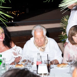 Massimo Gargia lors de la fête d'anniversaire de Massimo Gargia (81 ans) organisé par l'hôtel de Paris à Saint-Tropez, Côte d'Azur, France, le 20 août 2021. © Jack Tribeca/Bestimage 