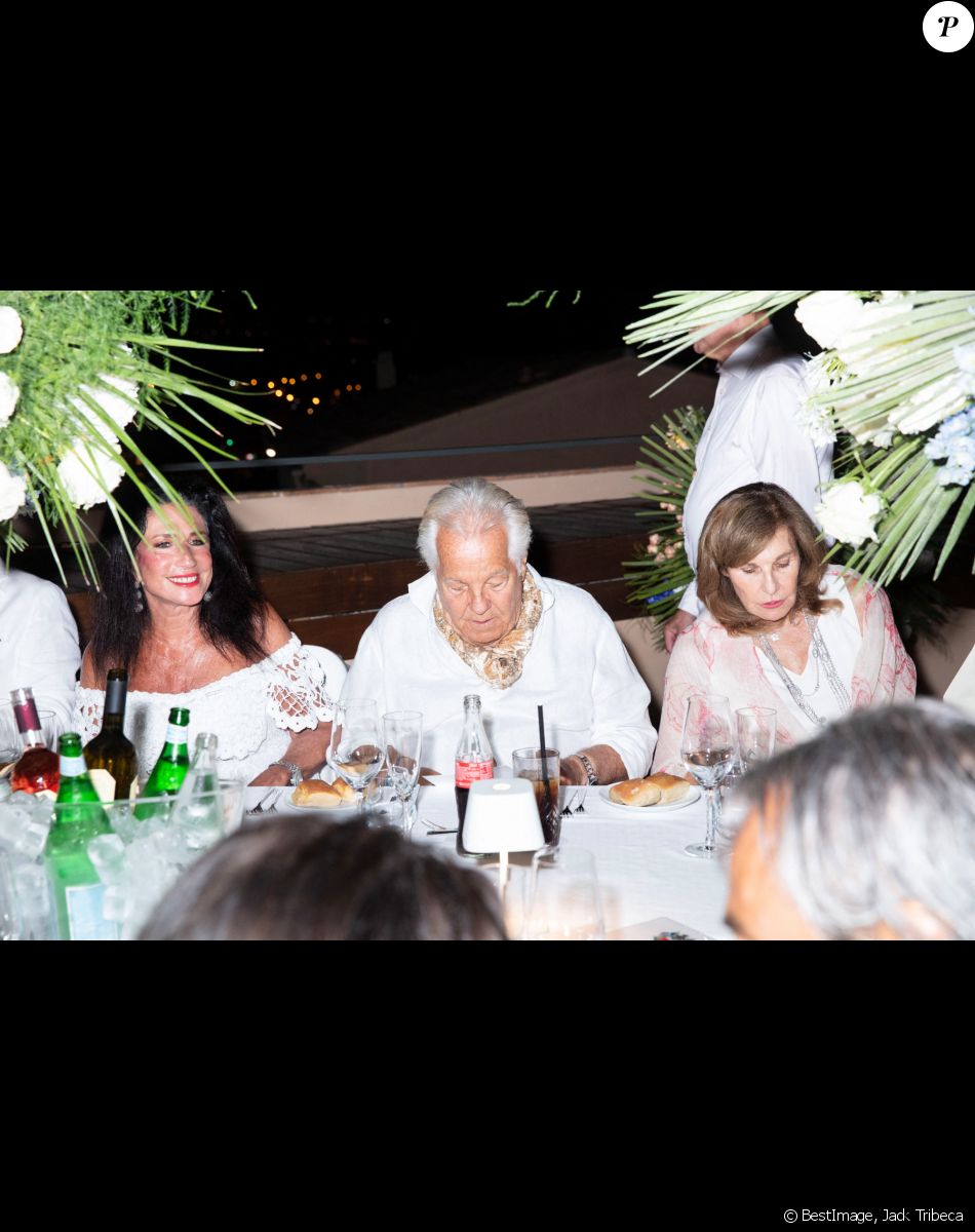 Massimo Gargia lors de la fête d'anniversaire de Massimo Gargia (81 ans) organisé par l'hôtel de Paris à Saint-Tropez, Côte d'Azur, France, le 20 août 2021. © Jack Tribeca/Bestimage