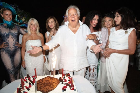 Massimo Gargia lors de la fête d'anniversaire de Massimo Gargia (81 ans) organisé par l'hôtel de Paris à Saint-Tropez, Côte d'Azur, France. © Jack Tribeca/Bestimage