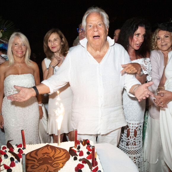 Massimo Gargia lors de la fête d'anniversaire de Massimo Gargia (81 ans) organisé par l'hôtel de Paris à Saint-Tropez, Côte d'Azur, France. © Jack Tribeca/Bestimage