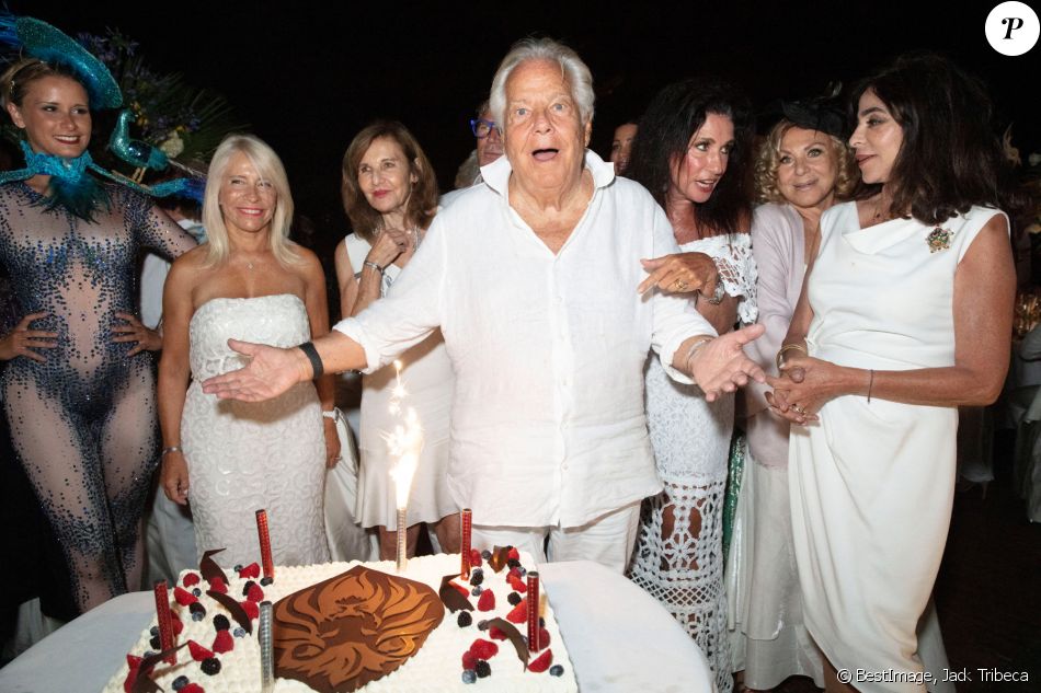 Massimo Gargia lors de la fête d&#039;anniversaire de Massimo Gargia (81 ans) organisé par l&#039;hôtel de Paris à Saint-Tropez, Côte d&#039;Azur, France. © Jack Tribeca/Bestimage