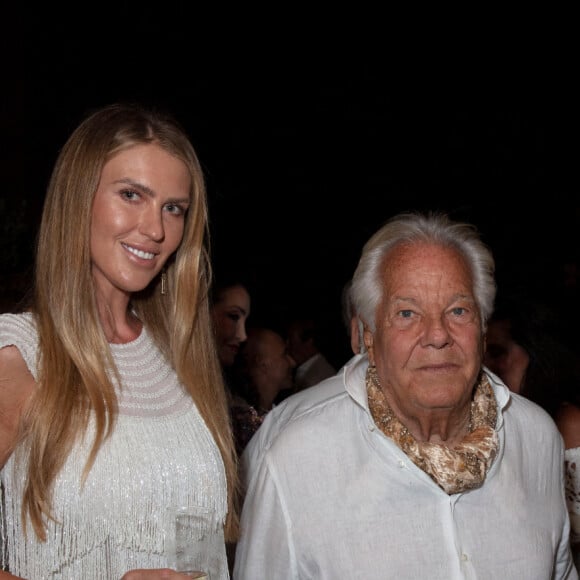 Massimo Gargia lors de la fête d'anniversaire de Massimo Gargia (81 ans) organisé par l'hôtel de Paris à Saint-Tropez, Côte d'Azur, France, le 20 août 2021. © Jack Tribeca/Bestimage 