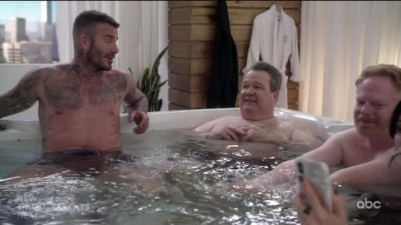 David Beckham, Courteney Cox, Eric Stonestreet, Jesse Tyler Ferguson dans la dernière saison de "Modern Family" 