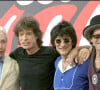 Les Rolling Stones au Lincoln Center de New York pour annoncer leur nouvelle tournée. Mai 2005