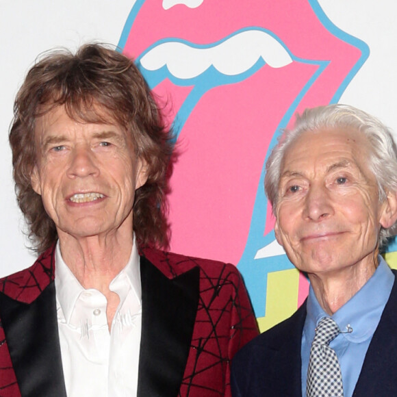 Ronnie Wood, Keith Richards, Mick Jagger et Charlie Watts à la soirée "Cuervo: The Rolling Stones Tour Pick" à New York.