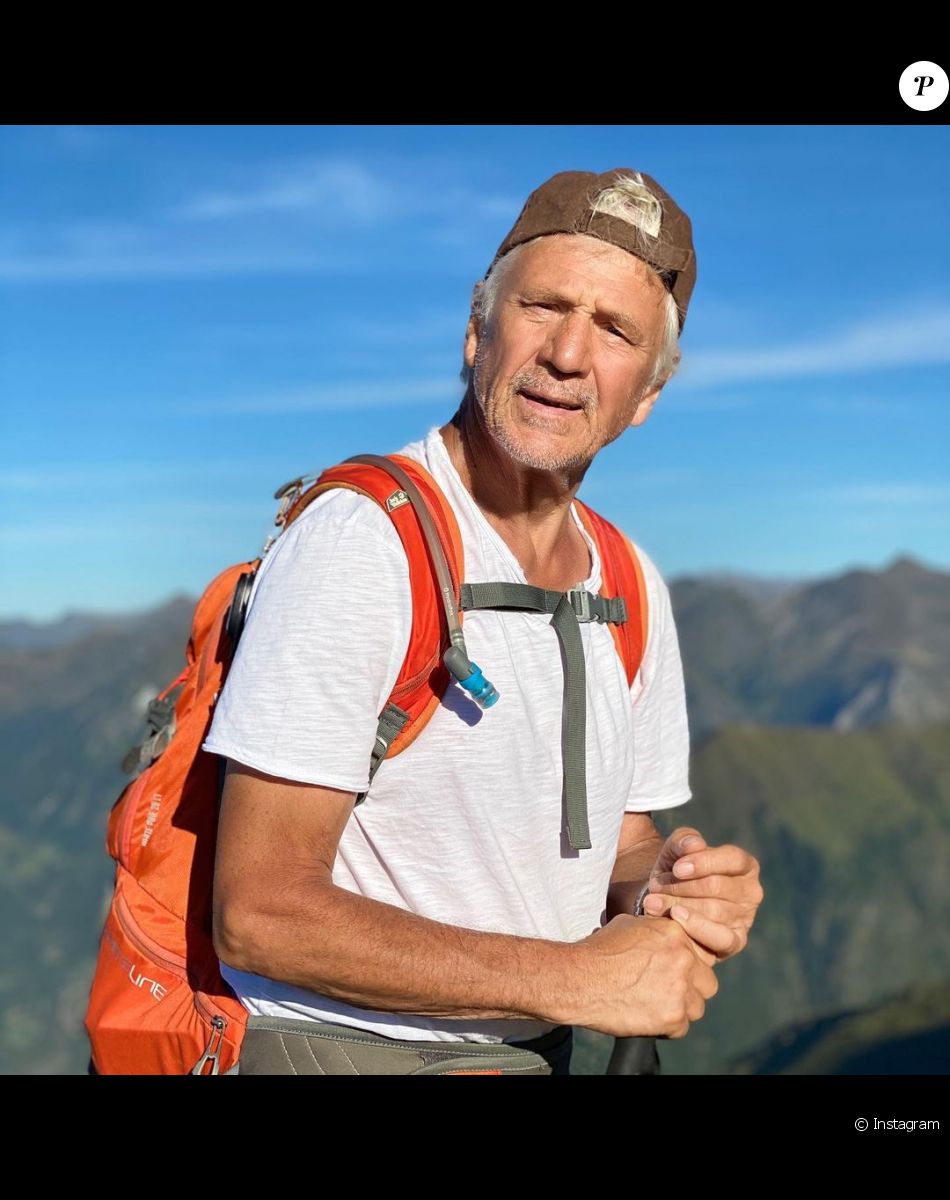 Gérard Lenorman à Saint-Savin, dans les Hautes-Pyrénées. Septembre 2020
