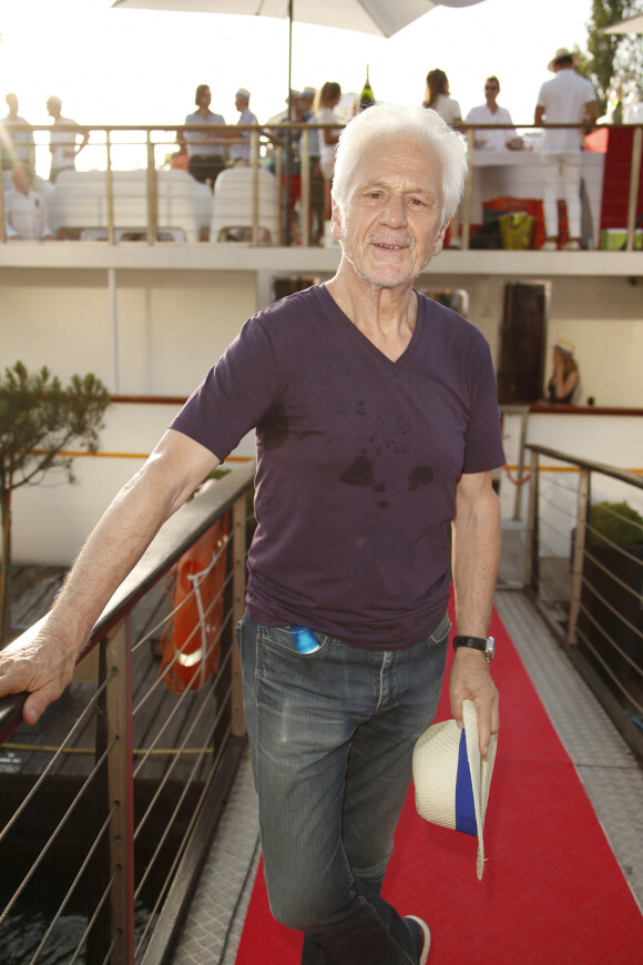 Gérard Lenorman - 7ème édition du Trophée de la Pétanque Gastronomique au Paris Yacht Marina à Paris le 27 juin 2019. © Christophe Aubert via Bestimage