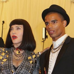 Madonna et Brahim Zaibat - Soiree "'Punk: Chaos to Couture' Costume Institute Benefit Met Gala" a New York.