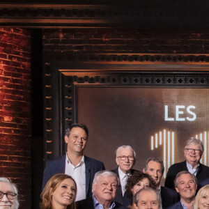 Exclusif - Julie Leclerc - Backstage de l'enregistrement de l'émission "On Est En Direct" (OEED), Spéciale 100 ans de la radio, présentée par L.Ruquier, diffusée sur France 2 le 8 mai © Jack Tribeca / Bestimage