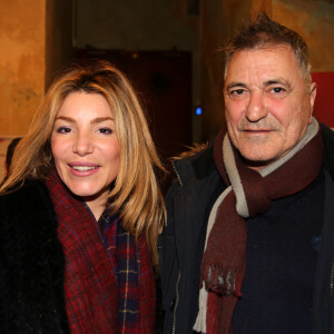 Jean-Marie Bigard et sa femme Lola Marois (Bigard) - Avant-première du film "Vive la crise" au Pôle Cinéma et audiovisuel de Saint-Ouen, le 8 janvier 2017. © Daniel Angeli - Stephane Mulys / Bestimage