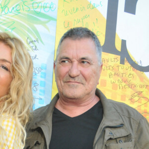 Lola Marois-Bigard et son mari Jean-Marie Bigard lors du 15ème Festival "Les Hérault du Cinéma et de la Télé" au Cap d'Agde. Le 19 juin 2018 © Robert Fages / Bestimage