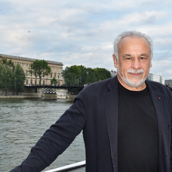 Francis Perrin - Soirée "Fête des fictions de France 3" à la péniche La Balle au Bond au port des Saints-Pères à Paris, le 4 juillet 2016. © Lionel Urman/Bestimage 