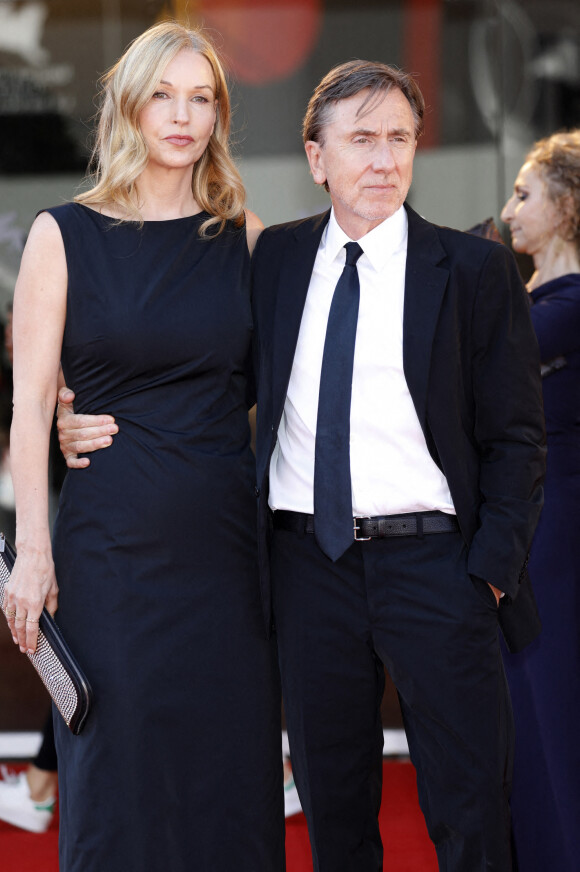 Tim Roth avec sa femme Nikki Butler lors de la première du film "Sundown" lors du festival international du film de Venise (La Mostra), à Venise, Italie, le 5 septembre 2021. © Future-Image/Zuma Press/Bestimage