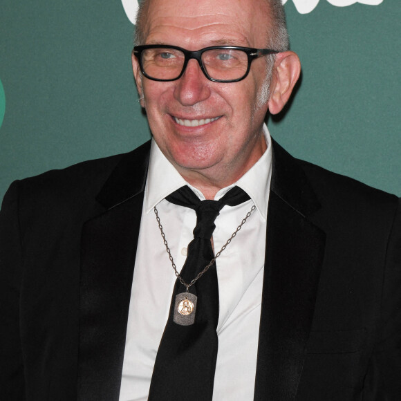 Jean Paul Gaultier - Photocall - Soirée exceptionnelle en l'honneur de Pierre Cardin à l'occasion des 70 ans de sa maison de couture et projection du film documentaire "House of Cardin" suivi d'un cocktail au théâtre du Châtelet à Paris, le 21 septembre 2020. © Coadic Guirec/Bestimage