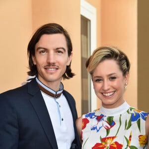 Jazmin Grace Grimaldi, la fille du prince Albert II de Monaco, avec son compagnon Ian Mellencamp en marge du tournoi Rolex Monte-Carlo Masters à Roquebrune Cap Martin © Bruno Bebert / Bestimage