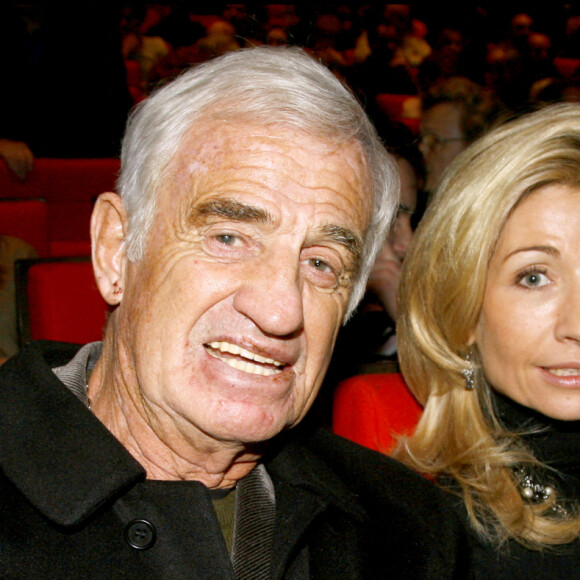 Jean-Paul et Natty Belmondo - Pour ses 40 ans, Laurent Gerra "flingue en musique" au Palais des Congrés de Paris.