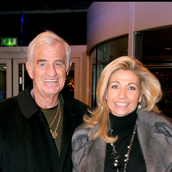 Jean-Paul et Natty Belmondo - Pour ses 40 ans, Laurent Gerra "flingue en musique" au Palais des Congrés de Paris.