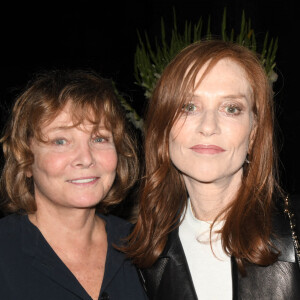 Exclusif - Diane Kurys et Isabelle Huppert - Dédicace du roman de Sacha Sperling "Le fils du pêcheur" à l'Hôtel Costes à Paris. Le 6 septembre 2021. © Coadic Guirec/Bestimage