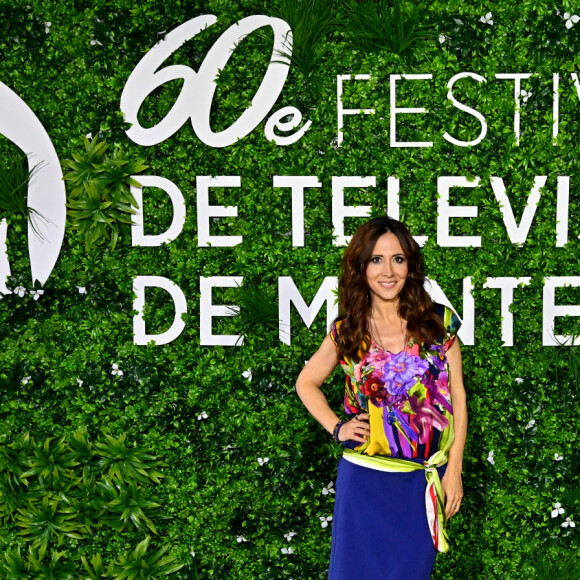 Fabienne Carat, pour la série Engrenages, sur le photocall du 60ème Festival de Télévision de Monte-Carlo au Grimaldi Forum à Monaco le 19 juin 2021. © Bruno Bébert/Bestimage
