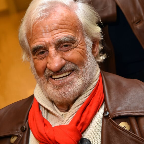 Jean-Paul Belmondo lors de l'avant-première mondiale du documentaire "Belmondo par Belmondo" au Grimaldi Forum à Monaco © Bruno Bébert/ Bestimage